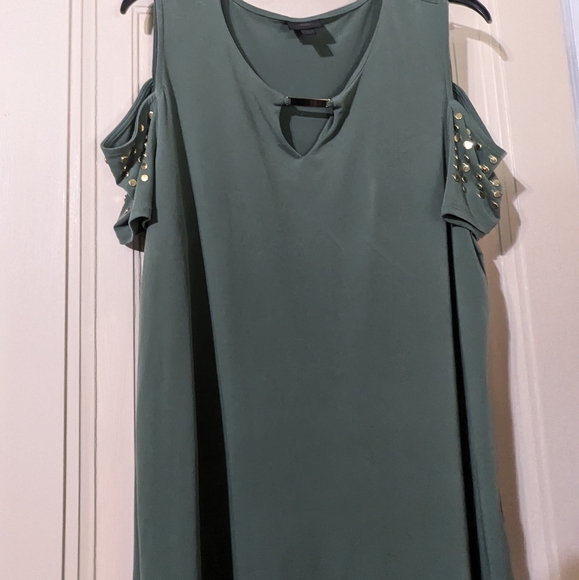 Women's cold shoulder top - Picture 4 of 4